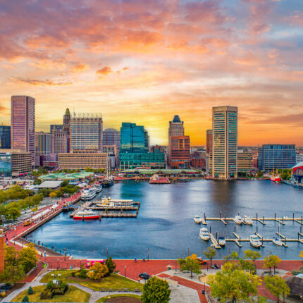 Baltimore Maryland Downtown